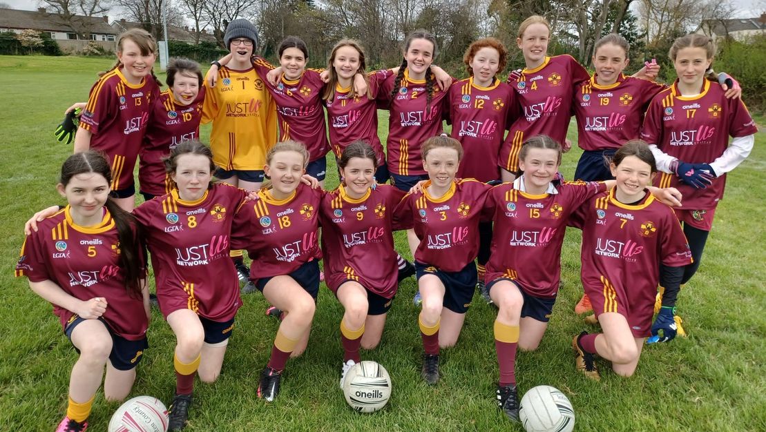 Just Us are proud Sponsors of the under 13s girls team for Plunketts GAA